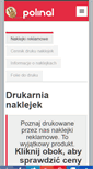 Mobile Screenshot of e-naklejki.pl